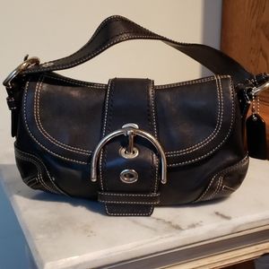 COACH LEATHER HOBO